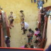 Varios toreros en la plaza de toros