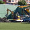 Obras campo de fútbol de Mario Emilio en Béjar