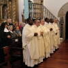 Sacerdotes y religiosas durante la misa de toma de posesión en Béjar