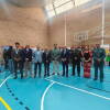 Autoridades locales y universitarias en la Feria de Bienvenida de la USAL celebrada en Béjar