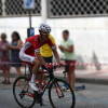 Ciclistas pasando por Béjar