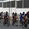 Ciclistas pasando por Béjar