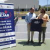 Antonio Cámara junto a Jaime Fraile durante la presentación del XX Open de tenis 