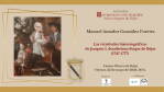 Cartel de la conferencia sobre Joaquín de Zúñiga y Castro dentro de las jornadas de los duques de Béjar