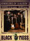 Cartel Black Moss, en Atardeceres en La Aliseda. 12 de junio en Béjar