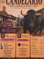 Cartel con la programación de la Fiesta Taurina Candelario 2026