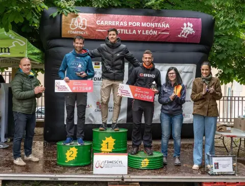 odio del Campeonato de Castilla y León de Carreras por Montaña con el bejarano Álvaro García tercero en la K-22 La Granja