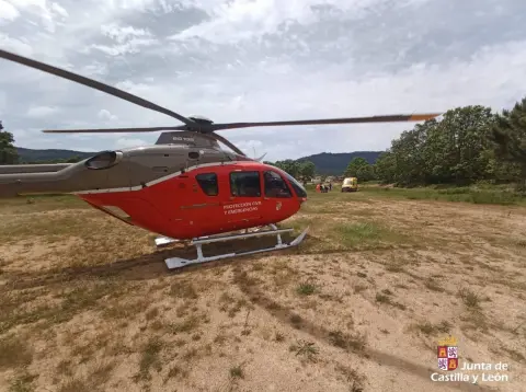 Helicóptero de Rescate de Protección Civil de la JCyL