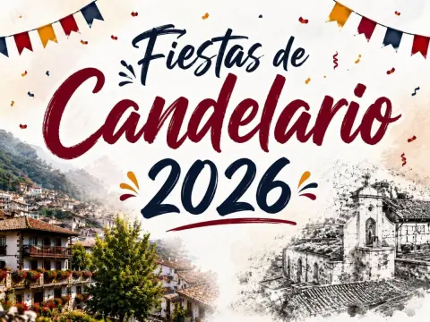 Imagen promocional de las Fiestas de Candelario 2026