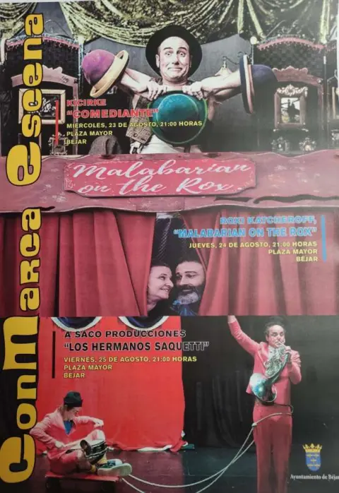 Cartel ConMarca Escena Béjar