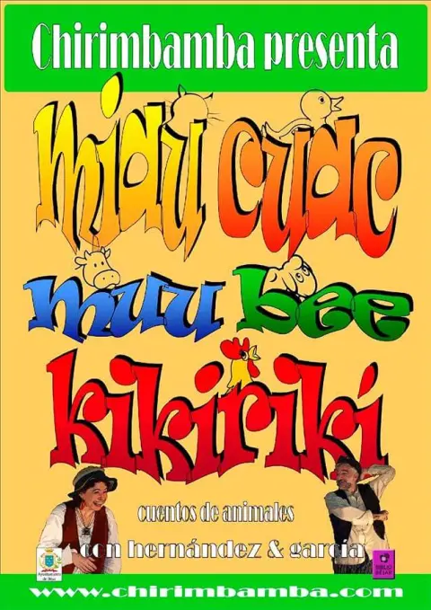 Miau, cuac, muu, bee, kikiriki, Cuentos de animales
