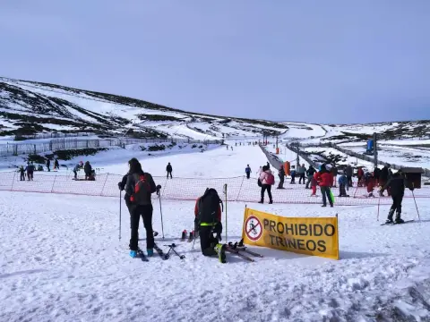 Pista de debutantes de La Covatill