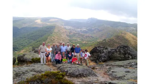 La Familia de los Abdones  visita un año más Navamuño