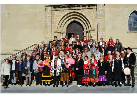 Fotografia de grupo de Las Águedas de Béjar