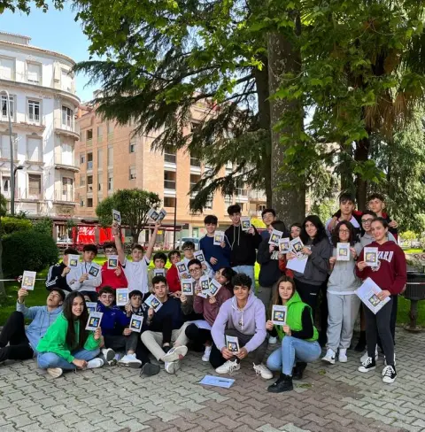 Alumnos del proyecto Una sola Voz del colegio María Auxiliadora de Béjar