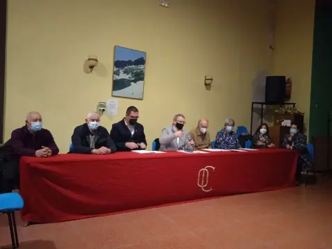 Representantes del Casino Obrero de Béjar