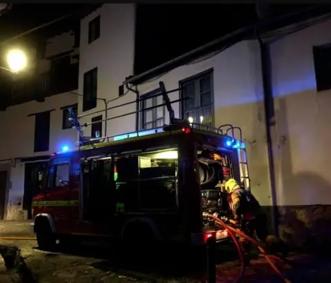 Camión de bomberos de Béjar 