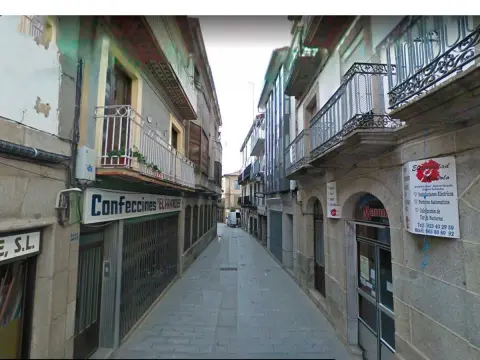 Tramo de Sánchez Ocaña de la Calle Mayor de Béjar
