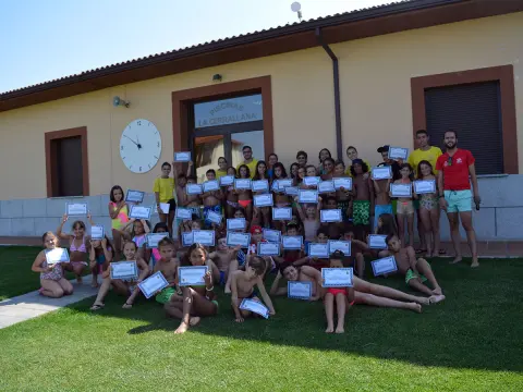 ARCHIVO. Participantes en un Campamento Urbano 