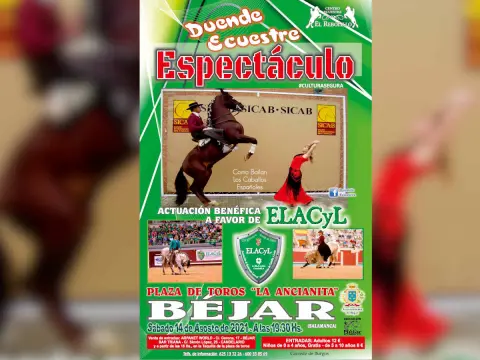 Cartel anunciador de la actividad