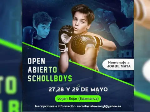 Open Abierto SchoolBoys de Boxeo en Béjar