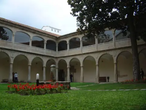 Vista del patio interior del CMC San Francisco