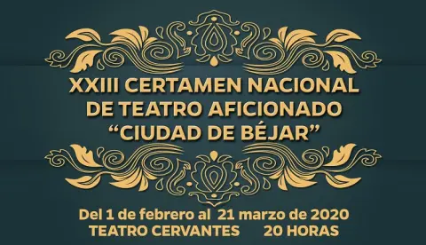Vista parcial del Cartel anunciador de la actividad