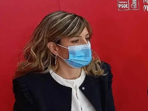 Cristina López, Secretaria de Educación del PSOE, Salamanca
