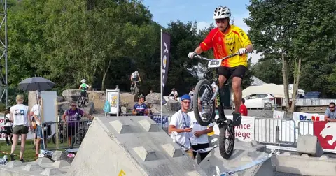 Daniel Heras 25º en el mundial de trial