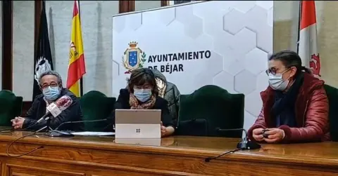 Rueda de prensa presentación Comercio Béjar