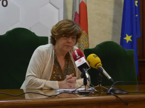 Elena Martín Vázquez exalcaldesa de Béjar. (Archivo)