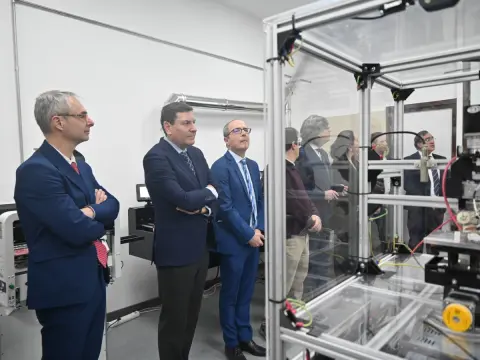 Inauguración laboratorios ETS Ingeniería Industrial de Béjar