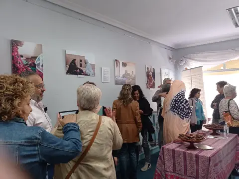 Exposición fotográfica en la sede de la CGT