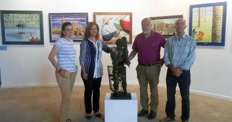 Ricardo Martín Vázquez expone sus obras en el Abside San Gil