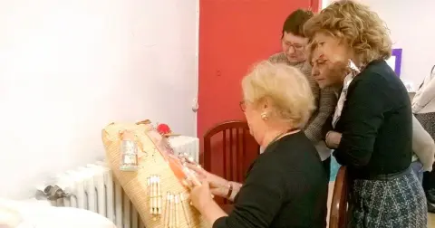 Éxito de público en la Feria de Artesanía del Casino Obrero de Béjar