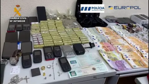 Incautaciones detención fuerzas de orden 
