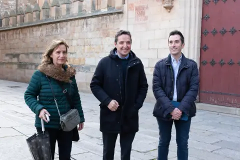 Juan Manuel Corchado, a su llegada al Rectorado de la USAL