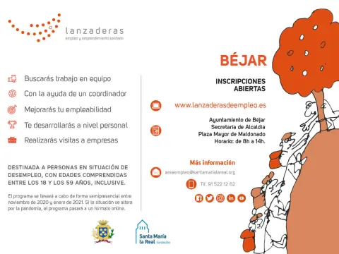 Cartel anunciador de la actividad
