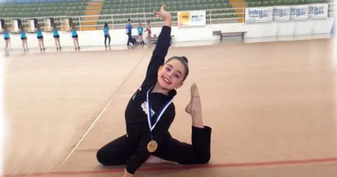 La bejarana Lía Peña Hoya resulta Campeona de Castilla y León de gimnasia rítmica