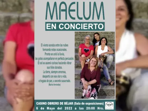 Concierto Maelum en Béjar