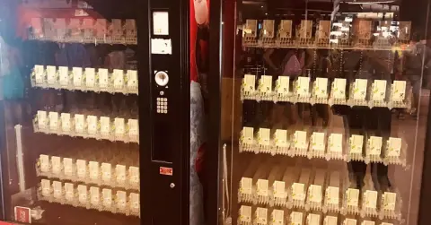 Maquinas vacías en la estación de esquí, imagen FB Ciudadanos