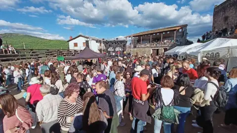 Celebración del Mejillón Rock en la localidad de San Martín del castañar