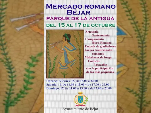 Cartel anunciador de la actividad