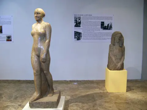 Vista del interior del museo Mateo Hernández de Béjar