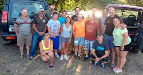 Buena actuación de los pescadores del club Peña de la Cruz de Béjar