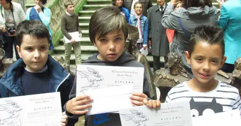 10 escolares de Béjar premiados en el concurso de dibujo Venancio Blanco