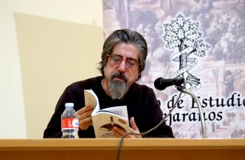 García Jambrina presentó en Béjar dos de sus últimas obras literarias