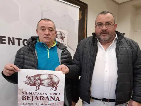 El concejal de Medio Ambiente; José Ángel Castellano junto al presidente de La Antigua