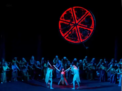 Representación de la ópera Macbeth