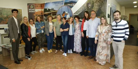 Un momento de la reunión de los técnicos de la Vía de la Plata